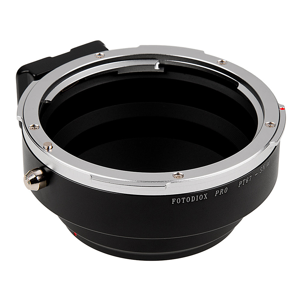Fotodiox Pro Lens Mount Adapter - Pentax 6x7 (P67, PK67) Mount SLR Lens to Sony Alpha A-Mount (and Minolta AF) Mount SLR Camera Body