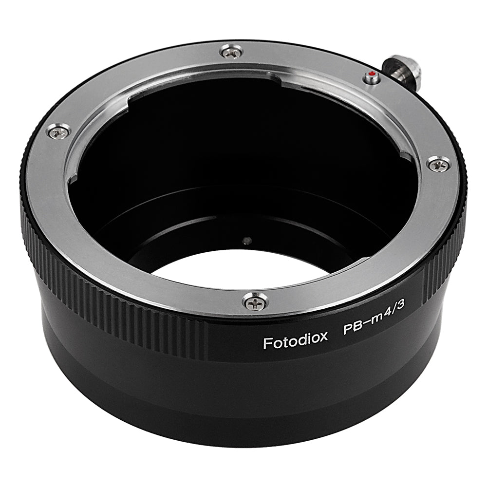 Fotodiox Lens Mount Adapter - Praktica B (PB) SLR Lens to Micro Four Thirds (MFT, M4/3) Mount Mirrorless Camera Body