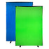 Complete Portable Background Kit with Blue/Green Cover - 5 x 7.4ft (1.5 x 2.1m)