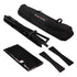 Complete Portable Background Kit with Black/White Cover - 5 x 7.4ft (1.5 x 2.1m)
