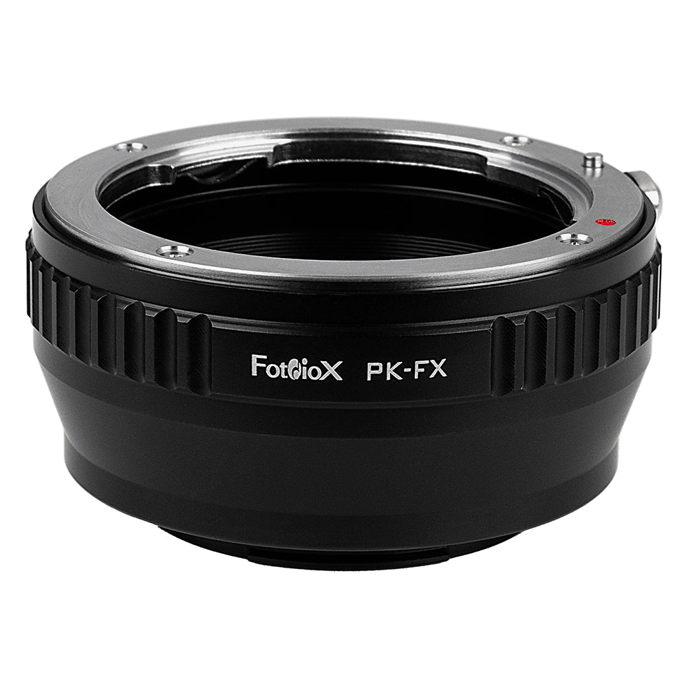 Fotodiox Lens Mount Adapter - Pentax K Mount (PK) SLR Lens to Fujifilm Fuji X-Series Mirrorless Camera Body