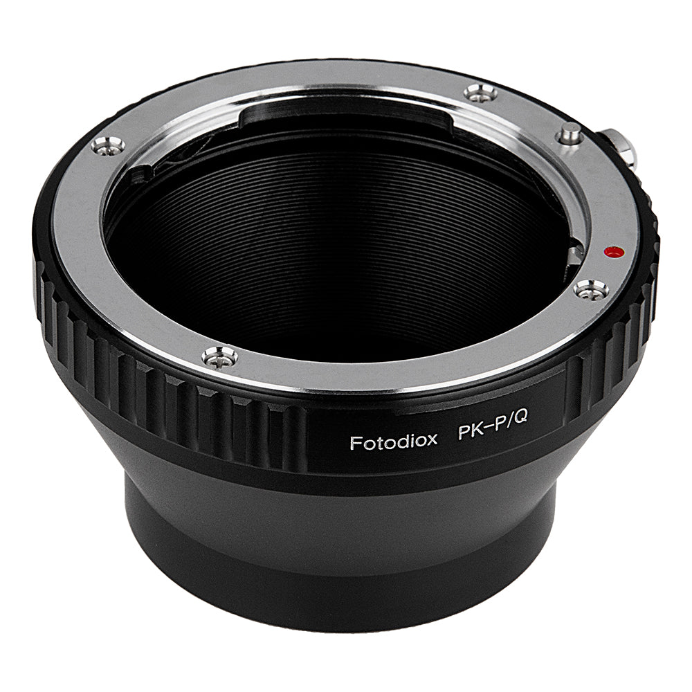 Fotodiox Lens Adapter - Compatible with Pentax K Mount (PK) SLR Lenses to Pentax Q (PQ) Mount Mirrorless Cameras
