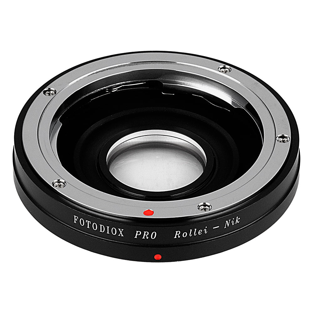 Fotodiox Pro Lens Mount Adapter - Rollei 35 (SL35) SLR Lens to Nikon F Mount SLR Camera Body