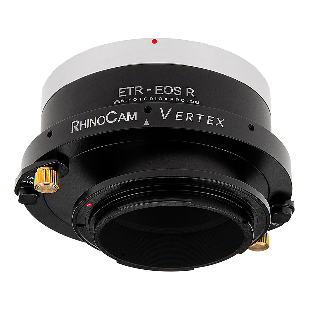 RhinoCam Vertex Rotating Stitching Adapter, Compatible with Bronica ETR Mount SLR Lens to Canon RF Mount Mirrorless Cameras
