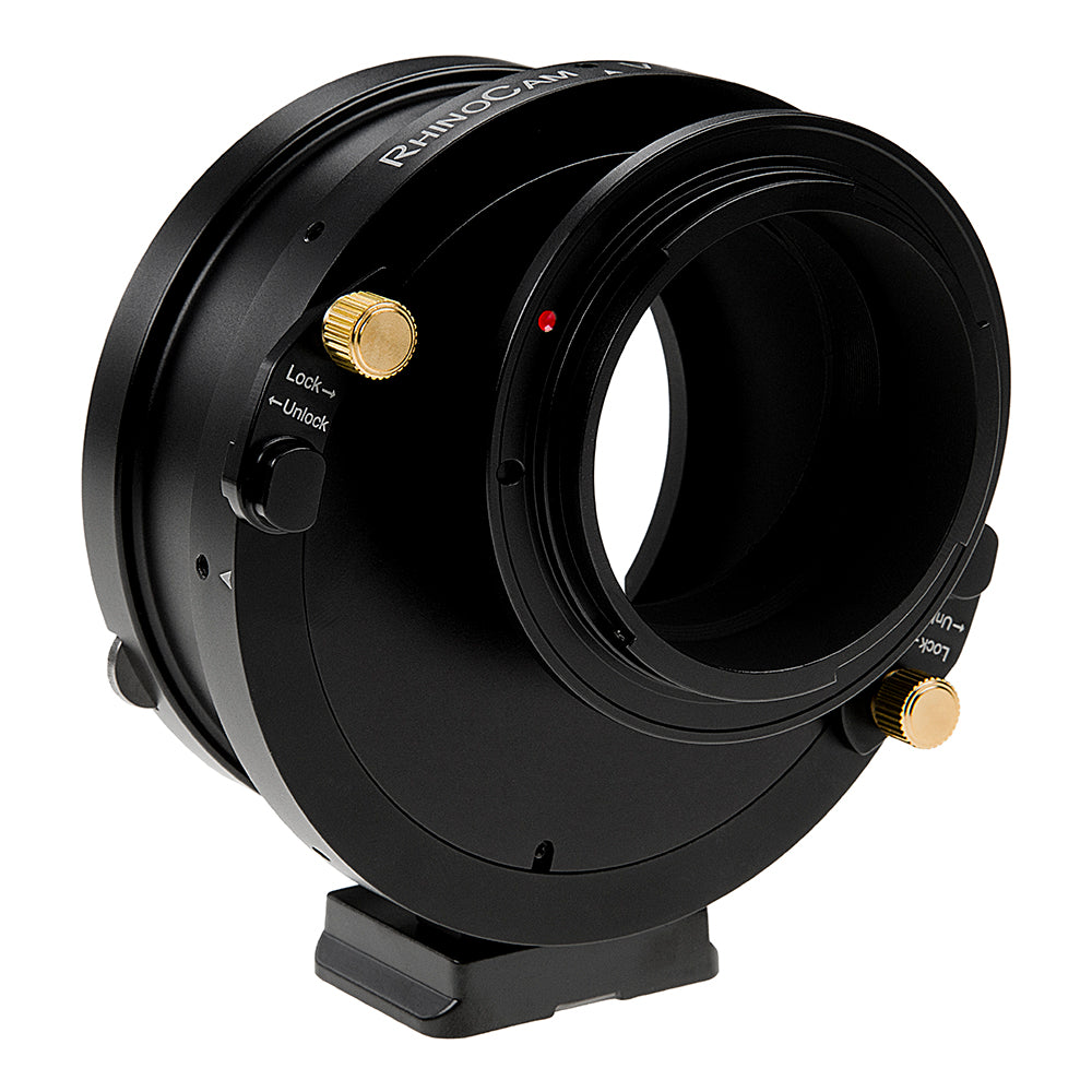 RhinoCam Vertex Rotating Stitching Adapter, Compatible with Hasselblad V-Mount SLR Lens to Canon RF Mount Mirrorless Cameras