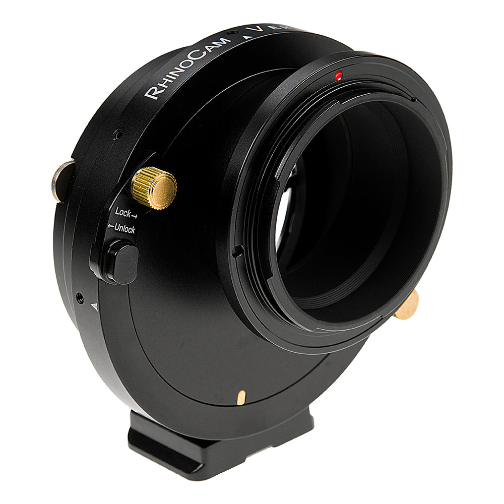 RhinoCam Vertex Rotating Stitching Adapter, Compatible with Mamiya 645 (M645) Mount SLR Lens to Nikon Z-Mount Mirrorless Cameras