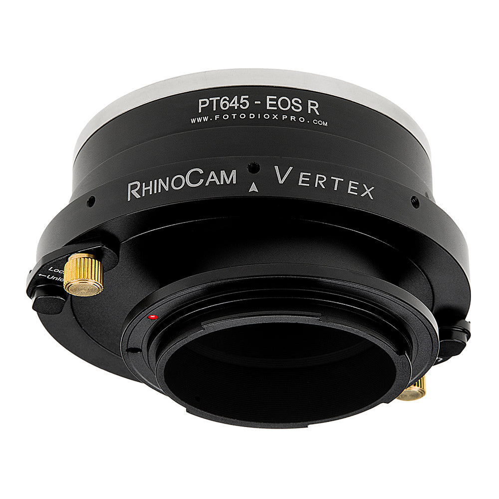 RhinoCam Vertex Rotating Stitching Adapter, Compatible with Pentax 645 (P645) Mount SLR Lens to Canon RF Mount Mirrorless Cameras