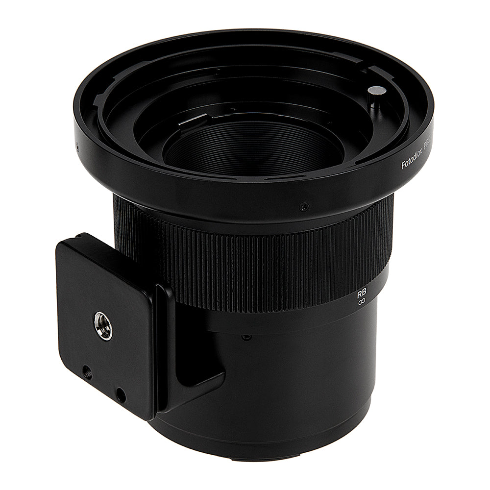 Fotodiox Pro Lens Mount Adapter - Mamiya RB67/RZ67 Mount Lens to Canon RF Mount Mirrorless Camera Body with Built-In Focusing Helicoid