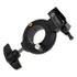 StandCuff 1-V - Compact V-Lock Battery Stand Mount for 20-35mm Diameter Pole Section, All Metal Construction w/ Geared locking Mechanism