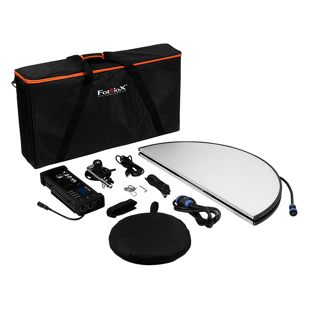 SkyFiller Wings Prizmo Edition LED Lighting SFW-1500RSRGB - 36in 260w RGBW+T Folding LED Panel Lighting from Fotodiox