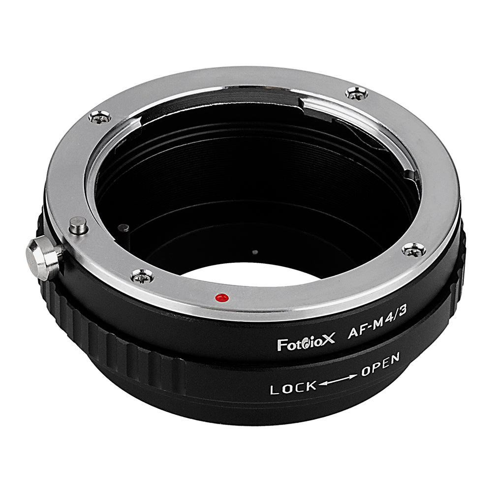 Fotodiox Lens Mount Adapter - Sony Alpha A-Mount (and Minolta AF) DSLR Lens to Micro Four Thirds (MFT, M4/3) Mount Mirrorless Camera Body, with Built-In Aperture Control Dial