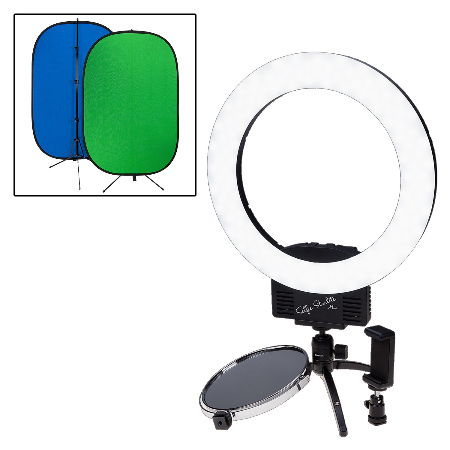 Arbejdsløs Kortfattet rolige Selfie Starlite Mini Vlog Light Gift Pack- 12in Bi-Color Dimmable LED –  Fotodiox, Inc. USA