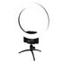 Fotodiox Selfie Starlite Mini LED Beauty Ring Light w/ Tabletop Tripod - 12in Bi-Color Dimmable LED Ringlight for Portrait, Photography, Makeup, YouTube, Live Streaming Video and more