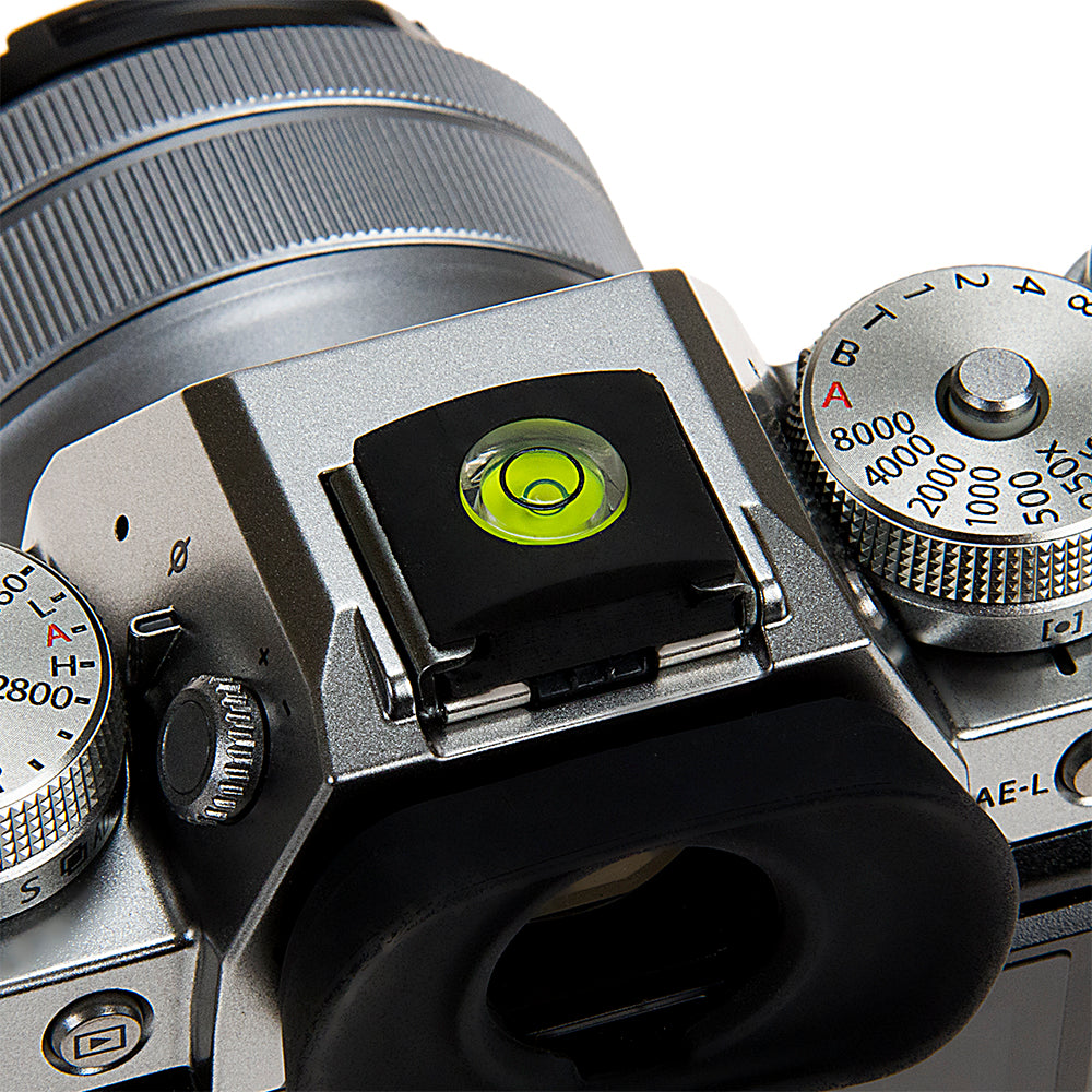 Fotodiox 5x Single-Axis Bubble Spirit Levels, Set of Five Slim Hot Shoe Covers