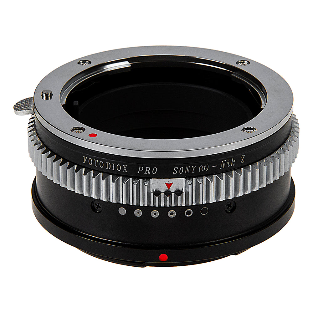Fotodiox Pro Lens Mount Adapter Compatible with Sony Alpha A-Mount (and Minolta AF) DSLR Lenses to Nikon Z-Mount Mirrorless Camera Bodies