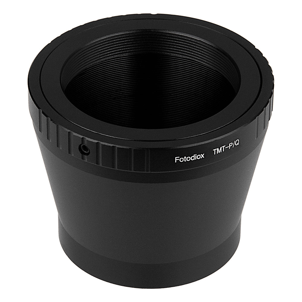 Fotodiox Lens Adapter - Compatible with T-Mount (T/T-2) Screw Mount SLR Lenses to Pentax Q (PQ) Mount Mirrorless Cameras