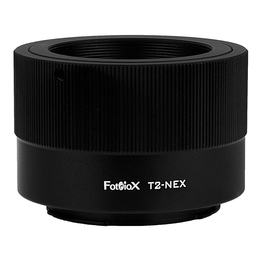 Fotodiox Lens Mount Adapter - T-Mount (T / T-2) Screw Mount SLR Lens to Sony Alpha E-Mount Mirrorless Camera Body