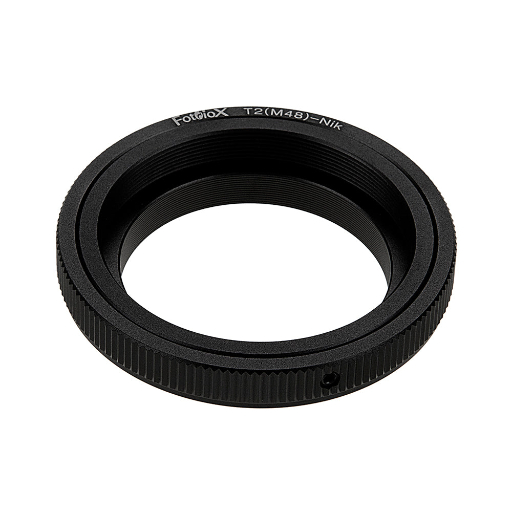 Fotodiox Lens Adapter Astro Edition - Compatible with 48mm (x0.75) T-Mount Wide Field Telescopes to Nikon F Mount D/SLR Cameras for Deep Space Astro-Photography