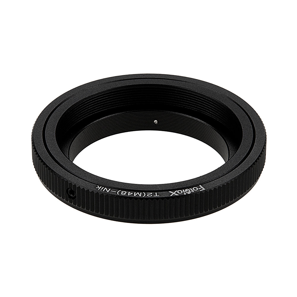 Fotodiox Lens Adapter Astro Edition - Compatible with 48mm (x0.75) T-Mount Wide Field Telescopes to Nikon F Mount D/SLR Cameras for Deep Space Astro-Photography