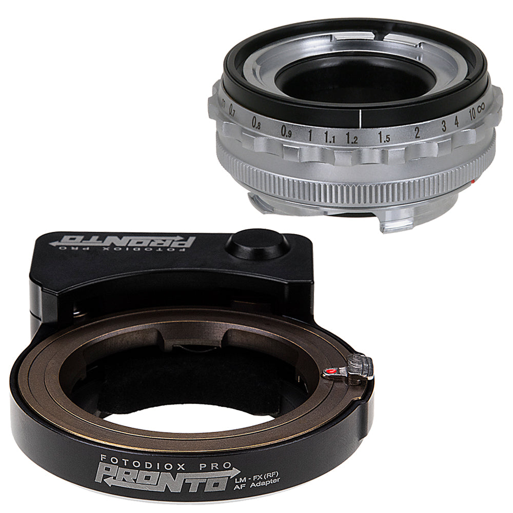 Fotodiox Pro PRONTO Autofocus Adapter - Compatible with Leica M Mount Lenses to Fuji X-Series Mirrorless Cameras