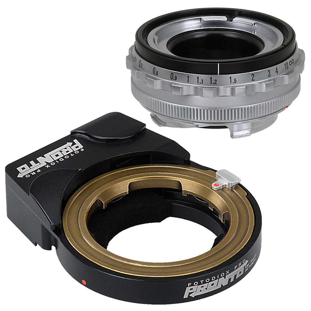 Fotodiox Pro PRONTO Adapter - Leica M Mount Lens to Sony E-Mount Camera Autofocus Adapter