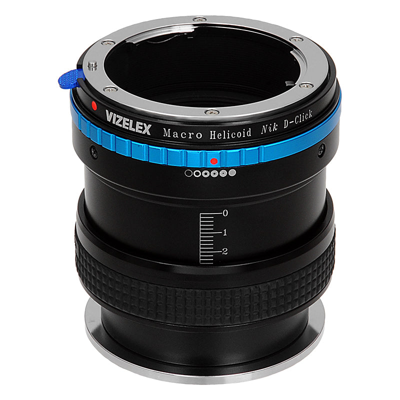 Vizelex Variable Magnification Helicoil Adapter Compatible with Nikon F-Mount G-Type Lenses to Nikon F-Mount Cameras