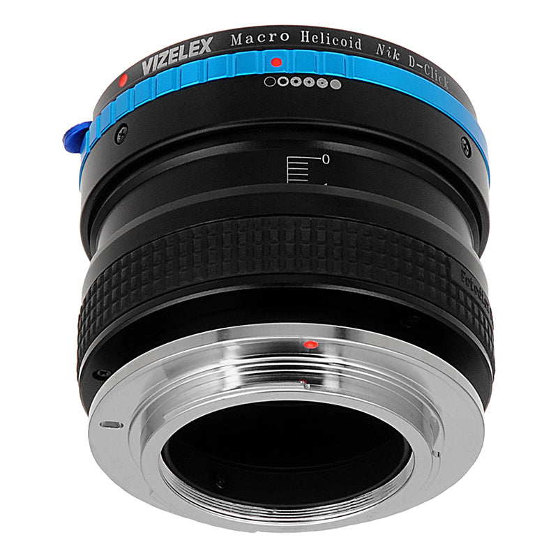 Vizelex Variable Magnification Helicoil Adapter Compatible with Nikon F-Mount G-Type Lenses to Nikon F-Mount Cameras