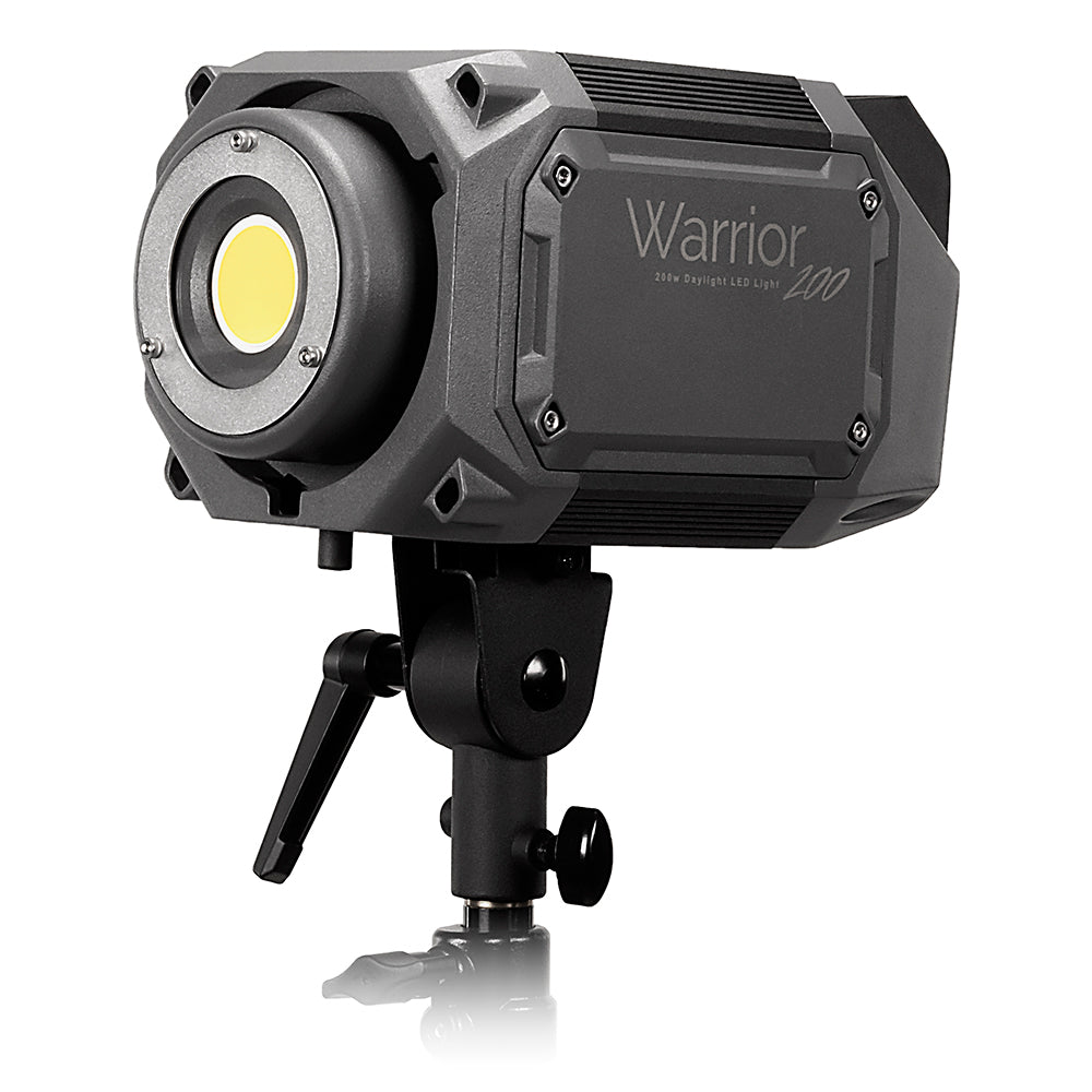 Fotodiox Pro Warrior 200D Daylight LED Light - High-Intensity 200W Daylight Color (5600k) LED Light, 5600k Light for Still and Video