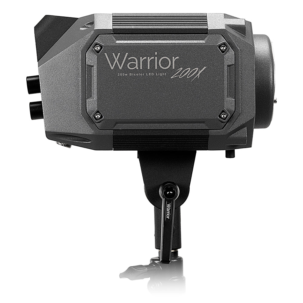 Fotodiox Pro Warrior 200X Bicolor LED Light - High-Intensity 200W Tungsten to Daylight Color (2700-6500k) LED Light for Still and Video