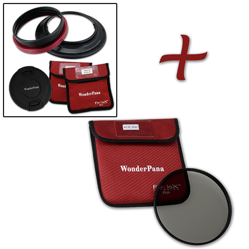WonderPana Filter Holder for Tamron 15-30mm SP F/2.8 Di VC USD (G1 & G2) and Pentax HD PENTAX-D FA 15-30mm f/2.8 ED SDM WR Wide-Angle Zoom Lenses - Ultra Wide Angle Lens Filter Adapter