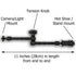 Fotodiox Large Power Arm 2800 - Variable Friction Articulated Modular Extension Arm with Male Hot Shoe Mount and 1/4" Camera Mount Included - Large