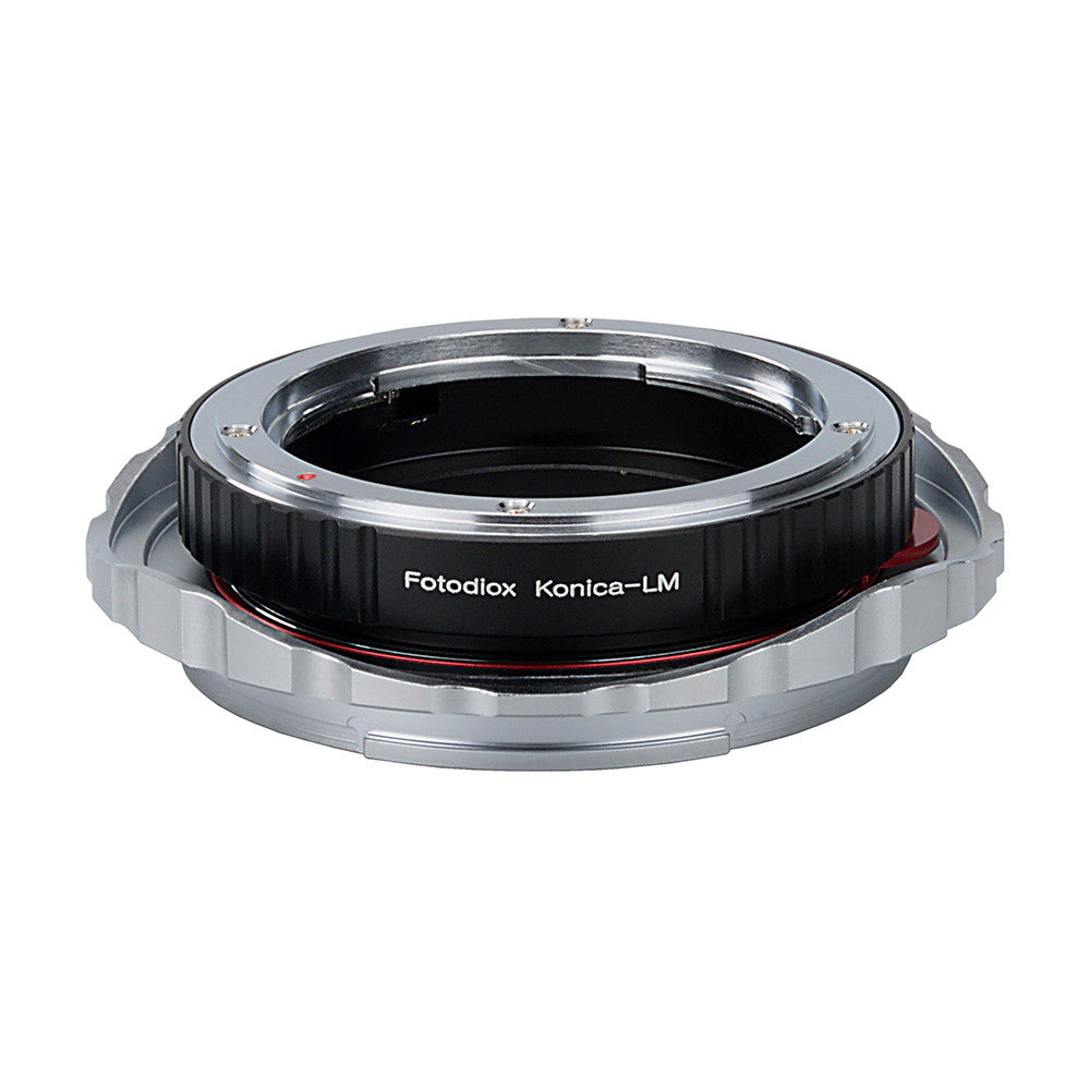 Fotodiox Pro Lens Mount Double Adapter, Konica Auto-Reflex (AR) SLR and  Leica M Rangefinder Lenses to Fujifilm G-Mount GFX Mirrorless Digital  Camera