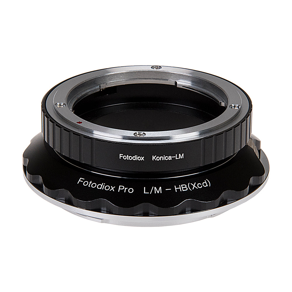 Fotodiox Pro Lens Mount Double Adapter, Konica Auto-Reflex (AR) SLR and Leica M Rangefinder Lenses to Hasselblad XCD Mount Mirrorless Digital Camera Systems (such as X1D-50c and more)
