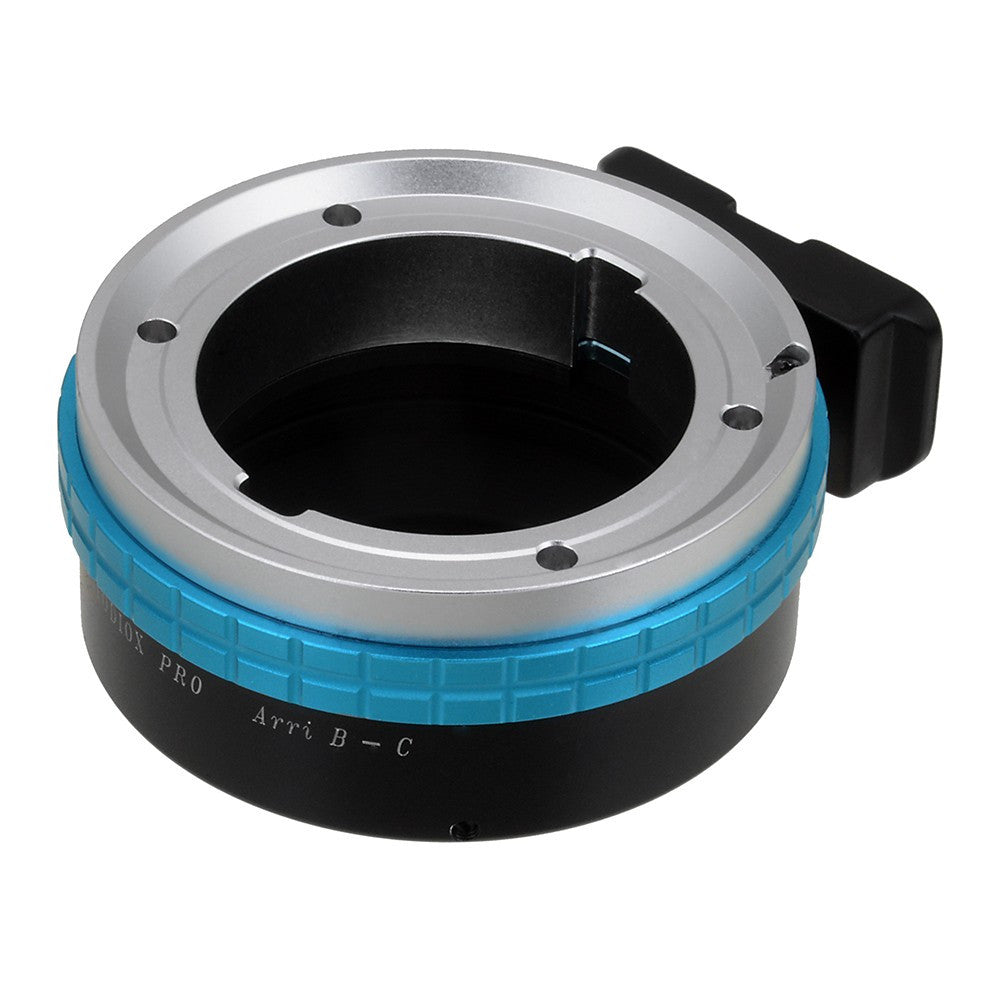 Fotodiox Pro Lens Adapter - Compatible with Arri Bayonet (Arri-B) Mount SLR Lenses to C-Mount (1" Screw Mount) Cine & CCTV Cameras
