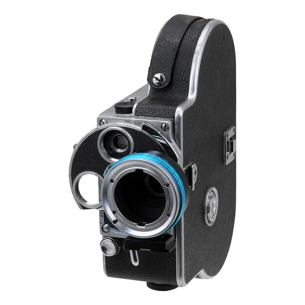 Fotodiox Pro Lens Adapter - Compatible with Arri Bayonet (Arri-B) Mount SLR Lenses to C-Mount (1" Screw Mount) Cine & CCTV Cameras