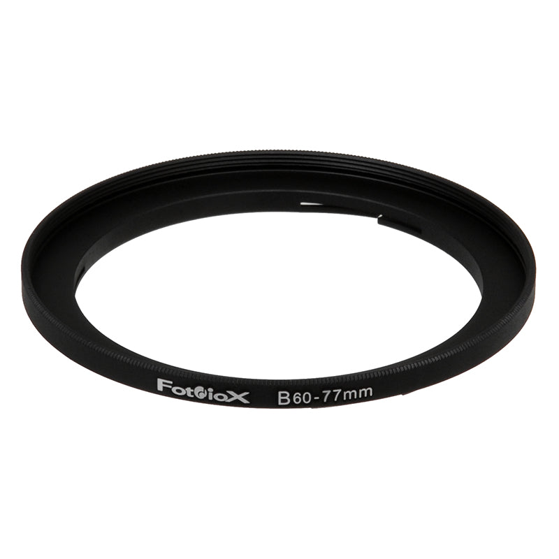 Fotodiox Step Up Filter Adapter Ring for Hasselblad Bayonet, Anodized Black Metal Filter Adapter Ring