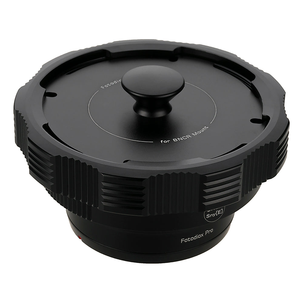 Fotodiox Pro Lens Mount Adapter for BNCR (Blimped Newsreel Camera Reflex) Cinema Lenses to Sony Alpha E-Mount Mirrorless Camera Body