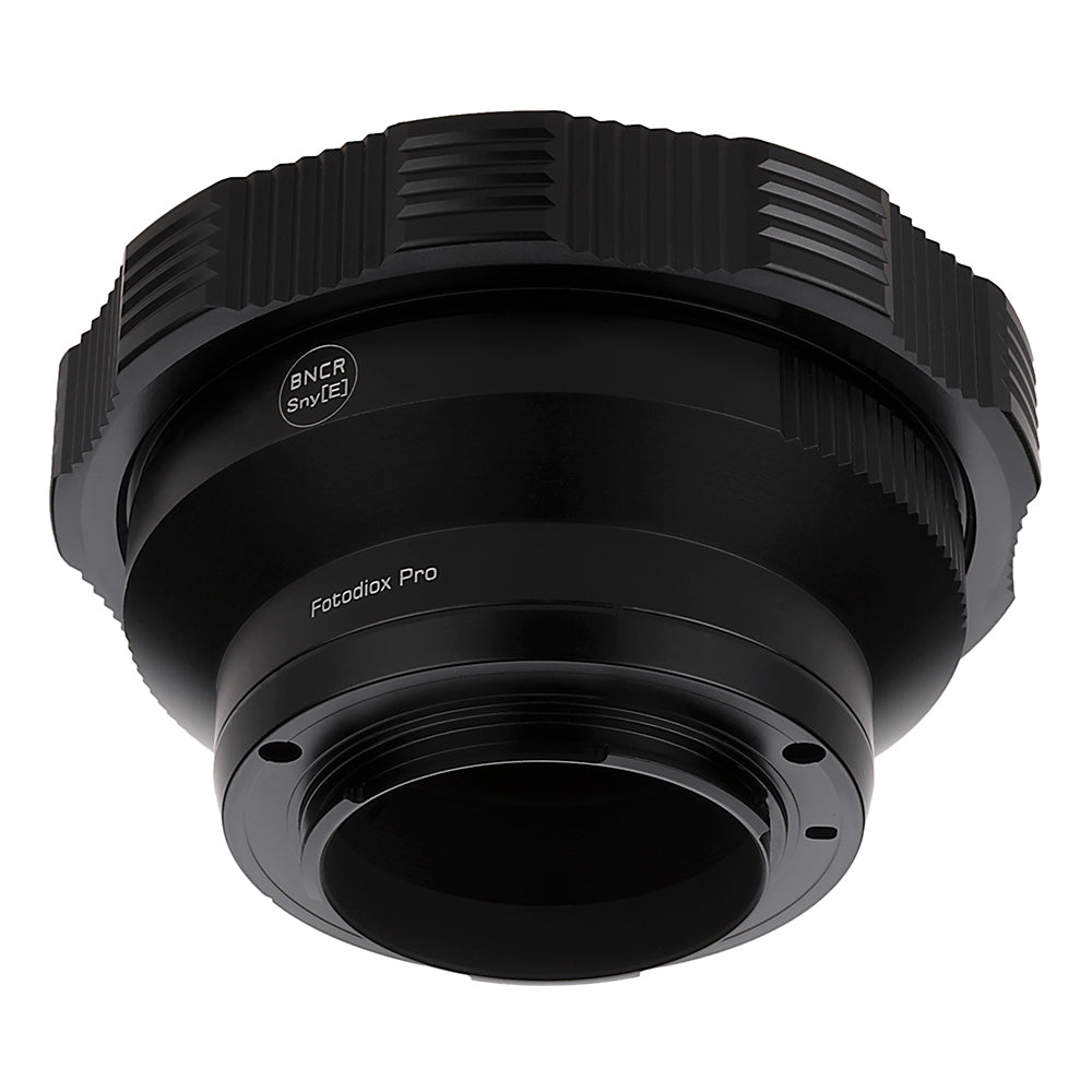 Fotodiox Pro Lens Mount Adapter for BNCR (Blimped Newsreel Camera Reflex) Cinema Lenses to Sony Alpha E-Mount Mirrorless Camera Body