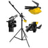 Heavy Duty Boomstand - Adjustable Boom Stand with 7-Foot Extendable Boom Arm and 10-Pound Iron Counter Balance
