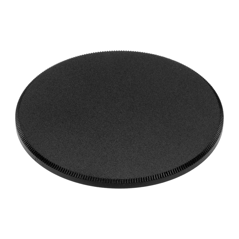 Fotodiox M42 Metal Camera Body Cap - Black Protective Rear Cap for 42mm x1 Thread Screw Mount Camera Bodies