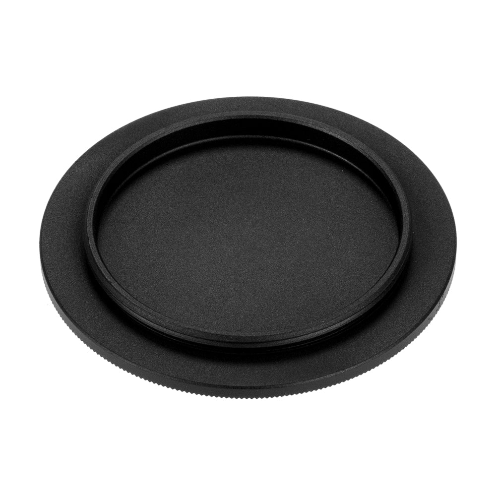 Fotodiox M42 Metal Camera Body Cap - Black Protective Rear Cap for 42mm x1 Thread Screw Mount Camera Bodies