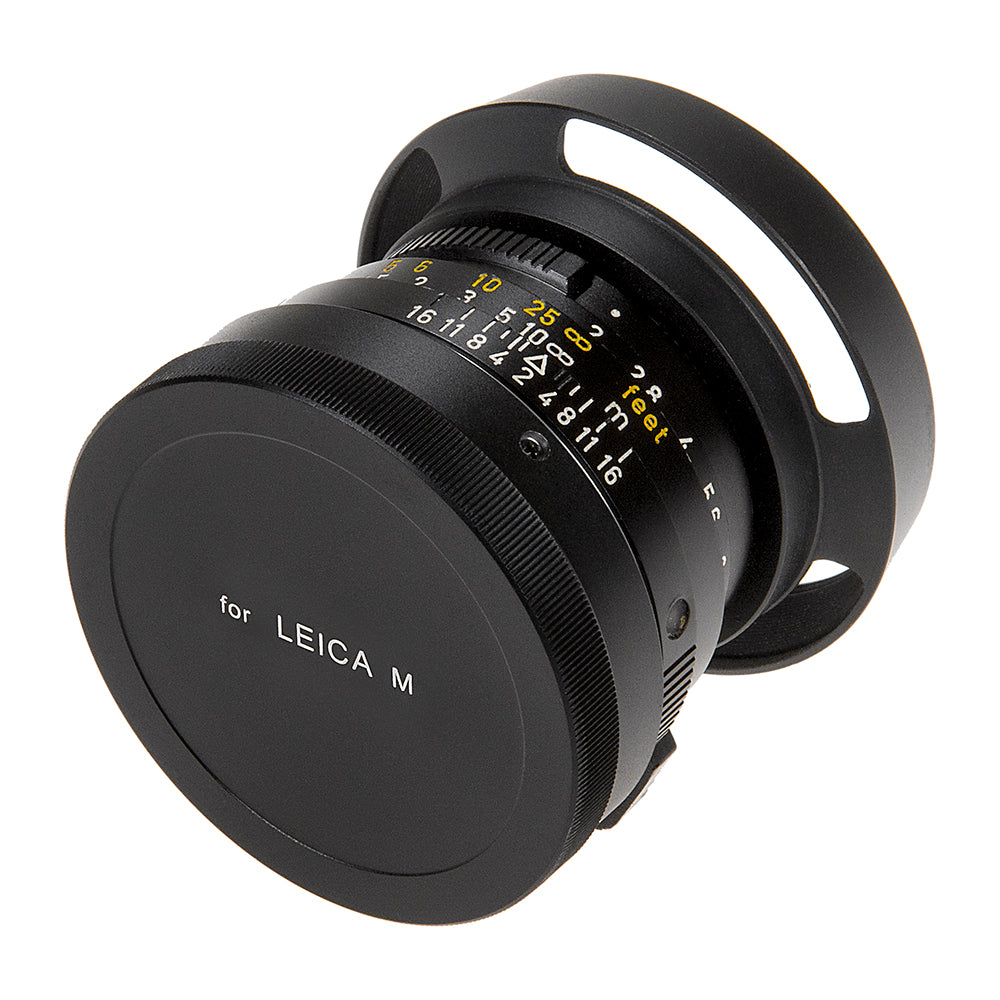 Fotodiox Leica M Metal Rear Lens Cap - Black Protective Rear Cap for Leica M Mount Camera Lenses