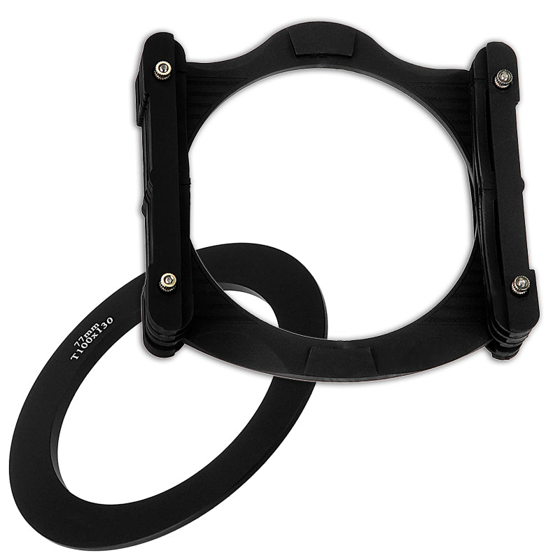 Fotodiox Pro 100mm Filter Holder and Lens Adapter Ring - Compatible with Fotodiox Pro 100x135mm Filters and Cokin Z-Pro (Large) Series Filters