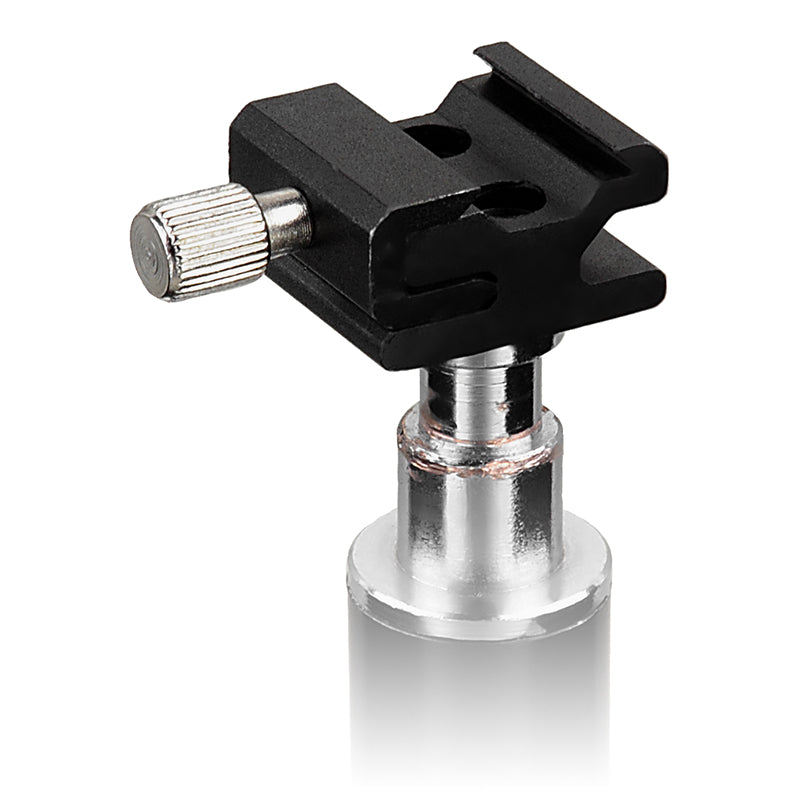 Fotodiox Universal 1/4"-20 Cold Shoe Accessory Mount - Flash Bracket Replacement Cold Shoe
