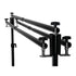 Fotodiox Triple Background Support Bar Set - Triple Bar Holder Brackets for Studio Backdrop Systems