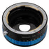 Fotodiox Pro Lens Mount Adapter - Contax N Lens to Sony Alpha E-Mount Mirrorless Camera Body with Built-In Aperture Iris