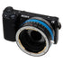 Fotodiox Pro Lens Mount Adapter - Contax N Lens to Sony Alpha E-Mount Mirrorless Camera Body with Built-In Aperture Iris