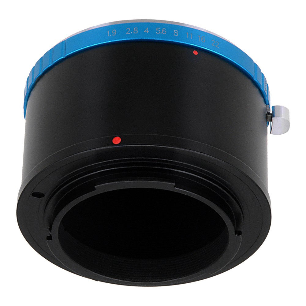 Fotodiox Pro Lens Mount Adapter - Deckel-Bayonett (Deckel Bayonet, DKL) Mount SLR Lens to Canon EOS M (EF-M Mount) Mirrorless Camera Body with Selectable Clicked / Declicked Aperture Control