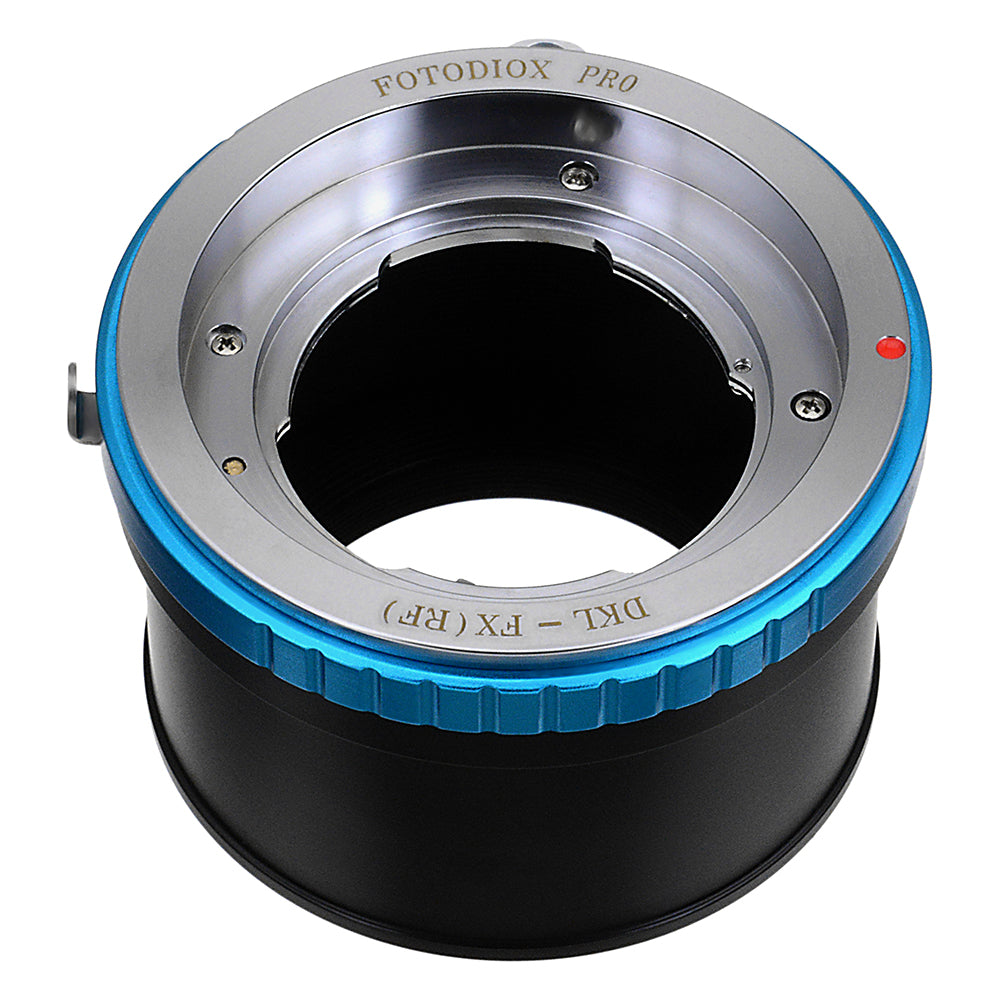 Fotodiox Pro Lens Mount Adapter - Deckel-Bayonett (Deckel Bayonet, DKL) Mount SLR Lens to Fujifilm Fuji X-Series Mirrorless Camera Body with Aperture Control Ring