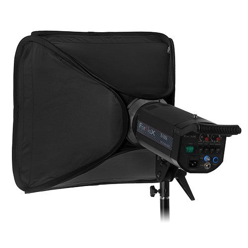Fotodiox Pro Foldable Softbox PLUS Grid (Eggcrate) with Silver Reflective Interior with Double Diffusion Panels